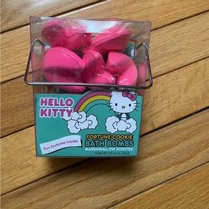 Hello Kitty bath bombs
